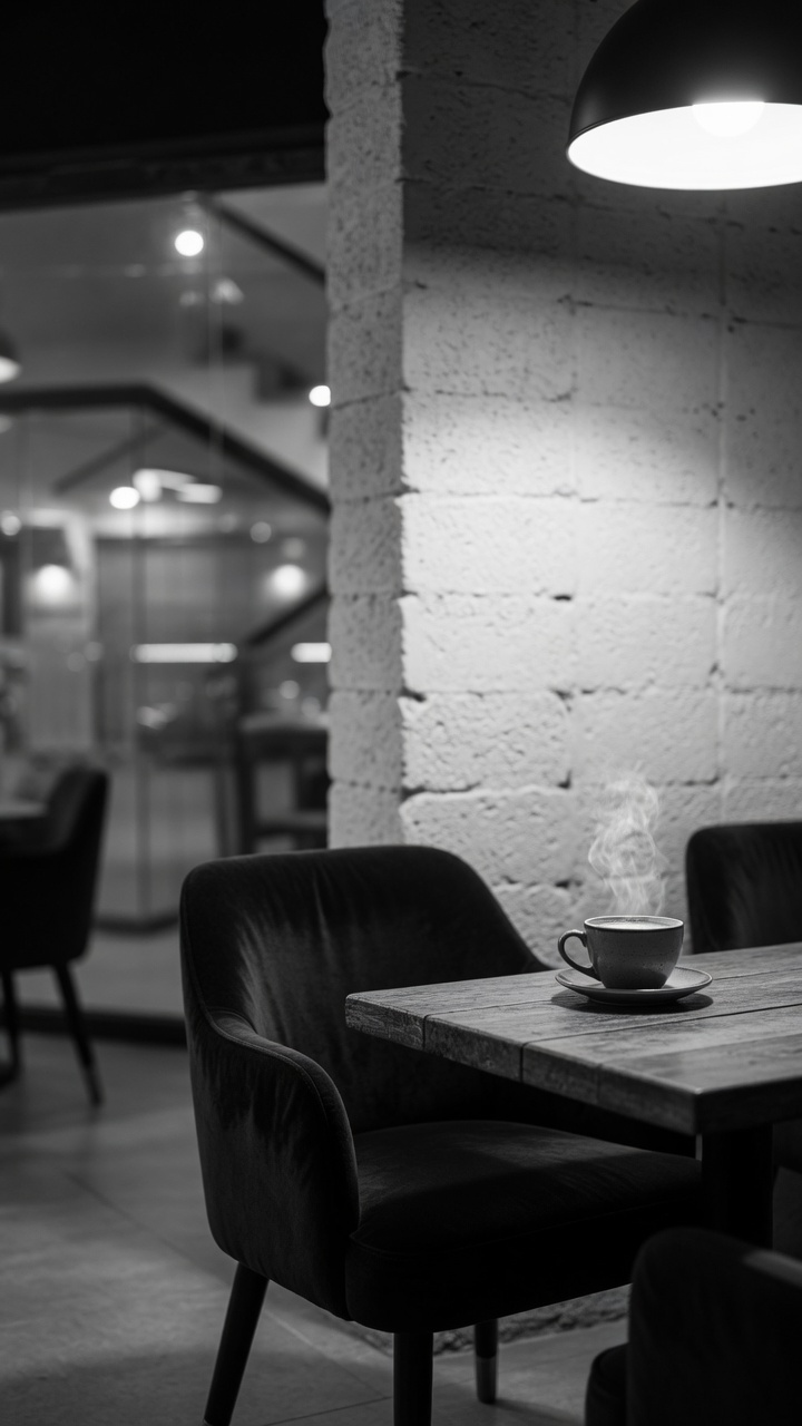 Quiet seating at KAF