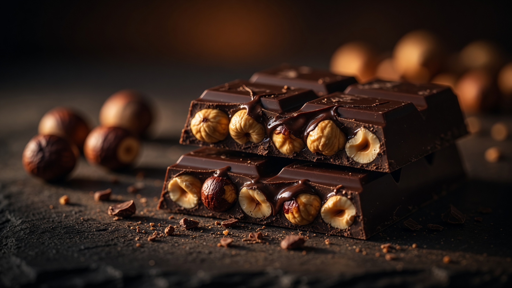 Hazelnut Praline bar