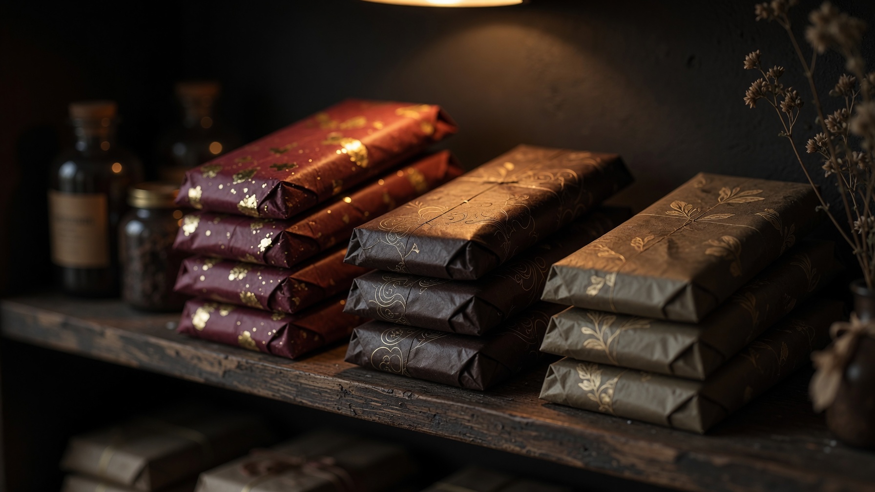 NOIR bars on a shop shelf